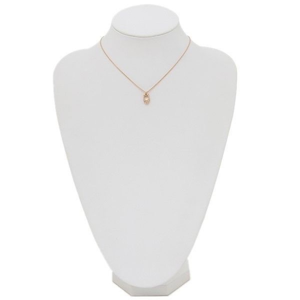 Coach Pave Signature C Rose Gold Necklace - Picture 5 of 5